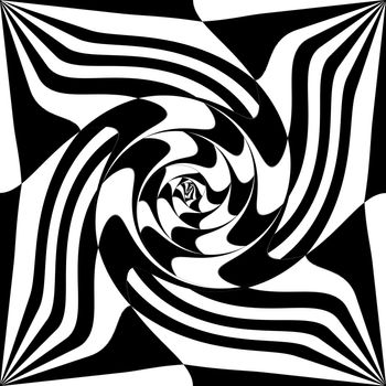 abstract pattern of intersecting lines and stripes. Optical illusion.. Op art. Neutral backdrop for presentation design. Abstract stripes pattern. Abstract geometric background