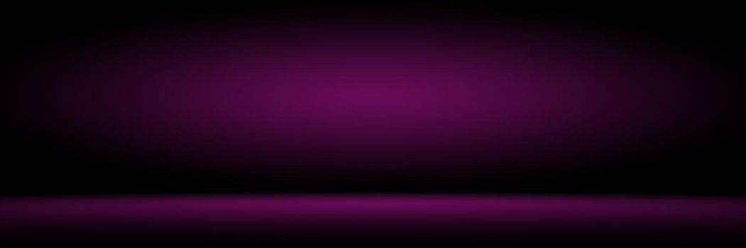 Studio Background Concept - abstract empty light gradient purple studio room background for product. Plain Studio background