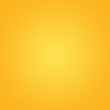 Abstract solid of shining yellow gradient studio wall room background