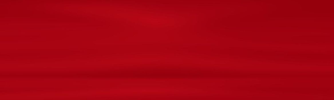 Abstract red light studio background with gradient