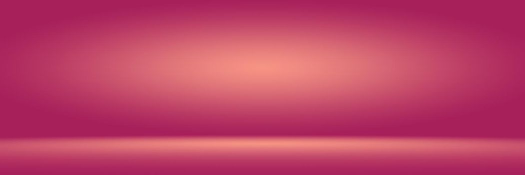 Abstract empty smooth light pink studio room background, Use as montage for product display,banner,template