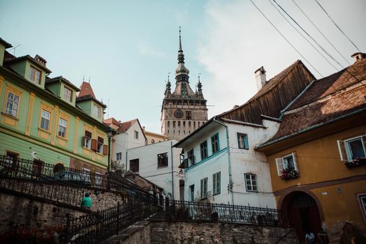 Sighisoara a famous medieval town in Transylvania, Romania