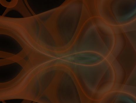 Imaginatory lush fractal texture image abstract background