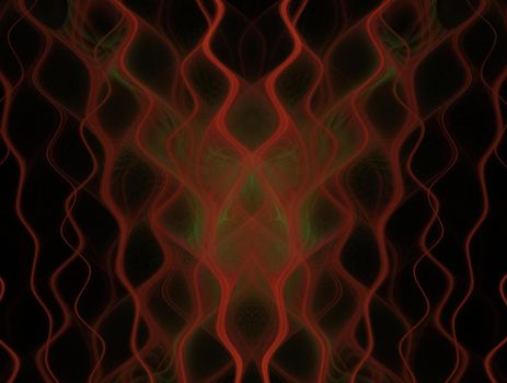 Imaginatory lush fractal texture image abstract background
