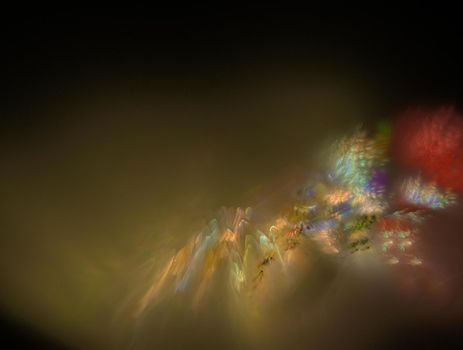 Imaginatory lush fractal texture image abstract background