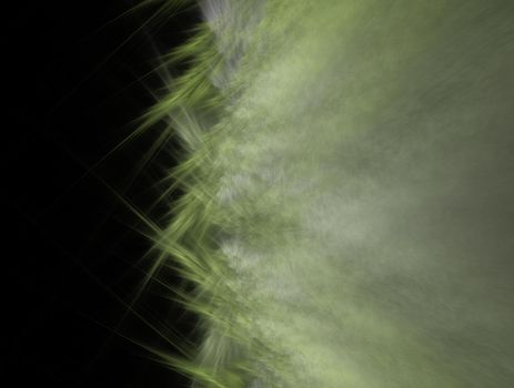 Imaginatory lush fractal texture image abstract background