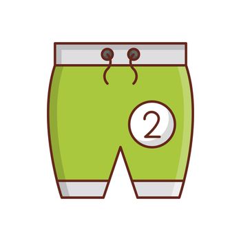 boxer Vector illustration on a transparent background. Premium quality symbols.Vector line flat color icon for concept and graphic design.