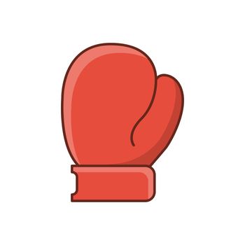 boxing Vector illustration on a transparent background. Premium quality symbols.Vector line flat color icon for concept and graphic design.