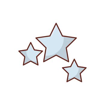 star vector flat colour icon