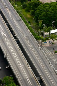 Expressway Road in Thailand