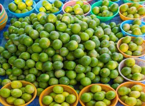 Lime in a market