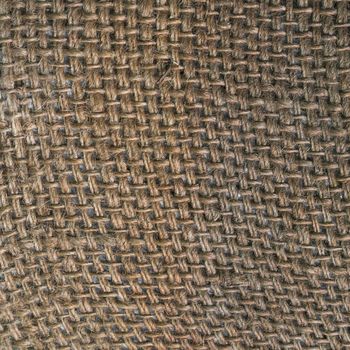 Brown sackcloth pattern for use as background.