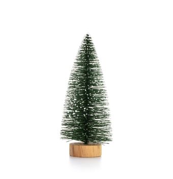 Christmas tree isolated on a white background.