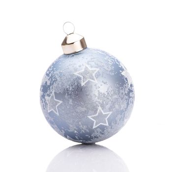 Christmas Ornaments balls isolated on a white background.
