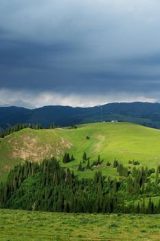 Mountains with a cloud day. Shot in xinjiang, China.