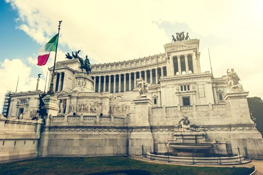 The Altare della Patria it is one of the main tourist attractions in Rome.