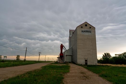 Prairie Storm Clouds in Saskatchewan Canada Rural
