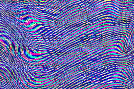 Glitch universe background. Old TV screen error. Digital pixel noise abstract design. Photo glitch. Television signal fail. Technical problem grunge wallpaper. Colorful noise.