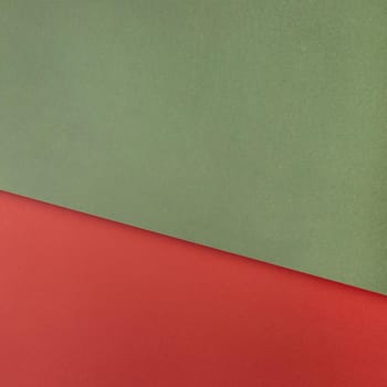 green red paper copy space