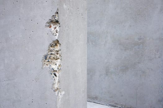 Empty light concrete wall texture background. Old grungy texture, gray concrete wall for pattern and background