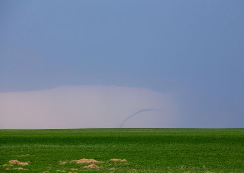 Prairie Storm Clouds in Saskatchewan Canada Rural