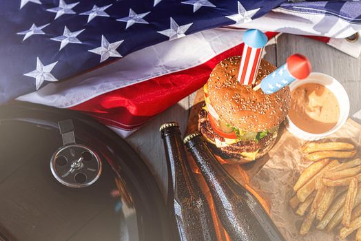 burgers and beer to celebrate independence day america 4th of july