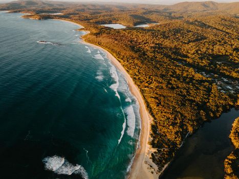 Lake Tabourie beach, Australia. High quality photo