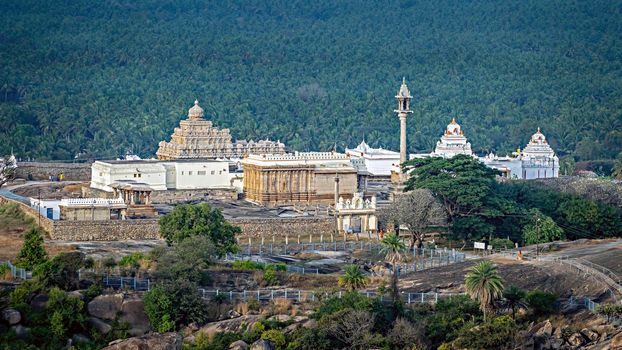 Chandragiri is one of the two hills in Shravanabelagola in the Indian state of Karnataka.