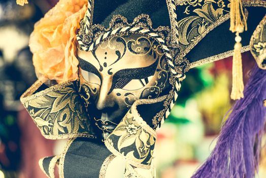 amazing carnival masks for traditional Venetian carnival fest