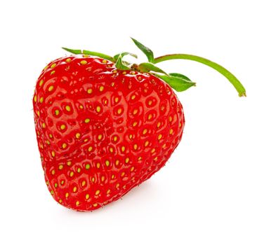 Strawberry isolated on white background.