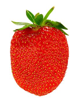 Strawberry isolated on white background.