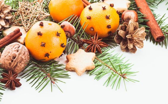 Aroma of Christmas - fir, tangerins and spices