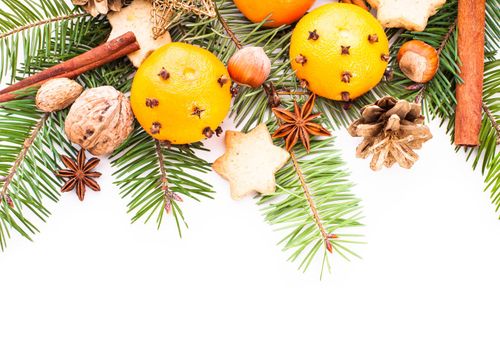 Aroma of Christmas - fir, tangerins and spices