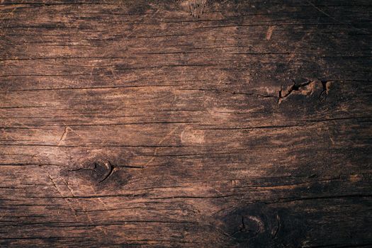 Old natural wooden shabby background close up