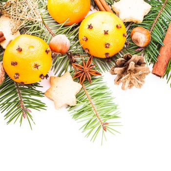 Aroma of Christmas - fir, tangerins and spices