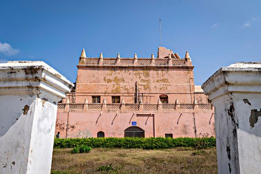 Fort Dansborg is the second largest Danish fort in the world at Tranquebar, India.