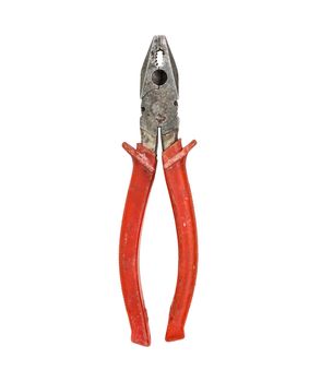 Pliers isolated on white background