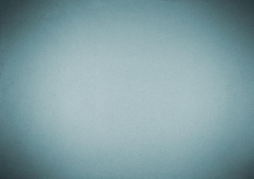 Old blue paper background with dark vignette