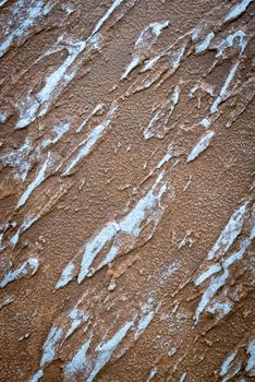 Brown ceramic surface texture background.