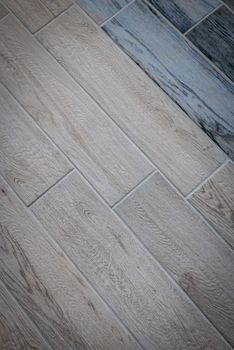 Ceramic tiles flooring - texture of natural ceramic floor decorating as wood.