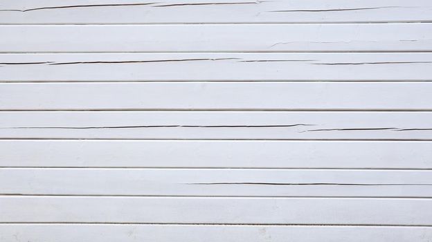 Natural texture of natural white wood. White wooden background. The vintage panel is beautifully designed as a wall for interior and exterior design
