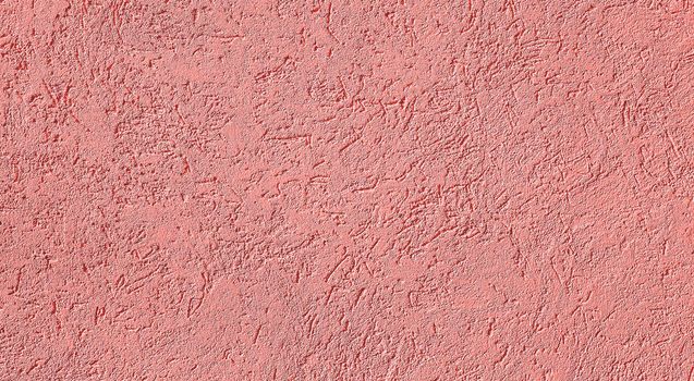 Pink Textured cement or concrete wall background. Deep focus. Mock up or template for modern design.