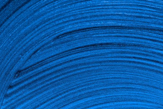 Background or texture with navy blue paint. Acrylic blue paint abstract texture or painting for your banner or poster.