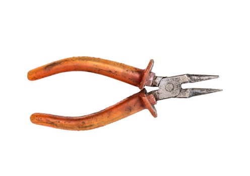 Pliers isolated on white background