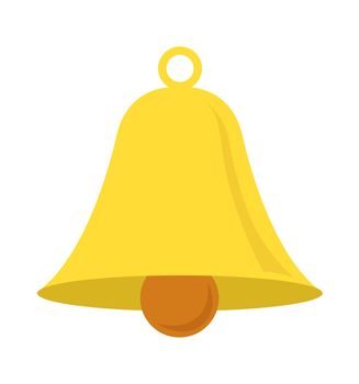 Vector bell icon isolated symbol