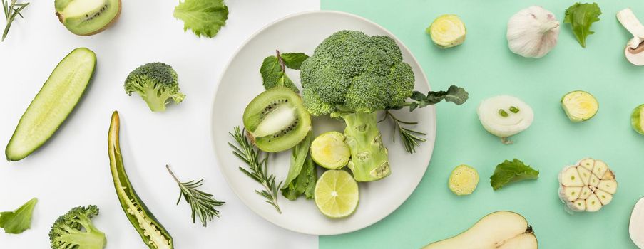 concept healthy eating broccoli