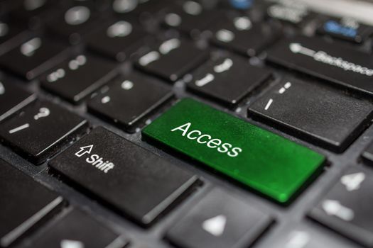 Keyboard - access key Contact us, business background