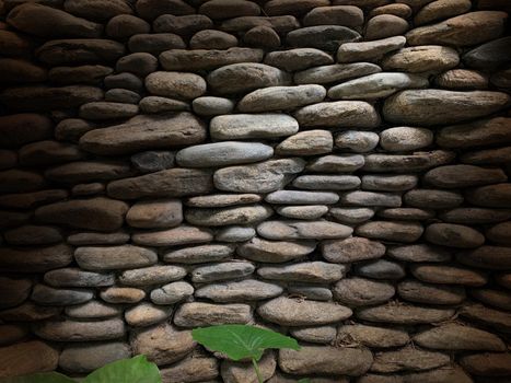Stone wall texture HD background with light effect