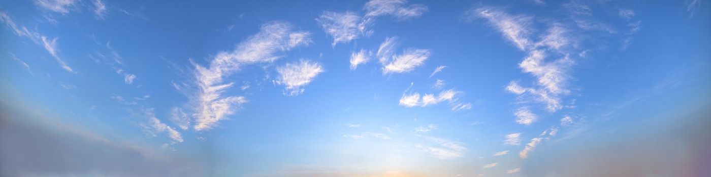 Sky and clouds In the daytime