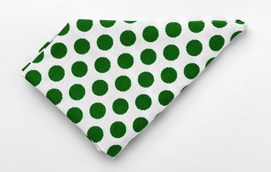 kitchen cloth (napkin) isolated on white background